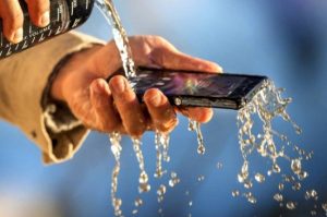 Sony Xperia Z Water Resistant